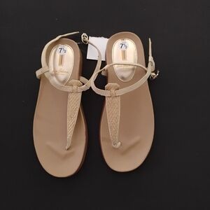 Sam‎ Edelman Beige Sandals – Size 7.5 – New (No Box)